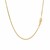 Gourmette Chain in 10k Yellow Gold (1.0 mm)