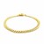 Classic Miami Cuban Solid Bracelet in 14k Yellow Gold (4.90 mm)