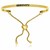 Yellow Stainless Steel Serenity Adjustable Bracelet