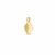 14k Yellow Gold Mini Diamond Heart Charm