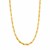 14K Yellow Gold Necklace with Long Oval Links