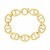 14k Yellow Gold High Polish Mariner Link Bracelet  (13.80 mm)