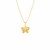 Filigree Style Butterfly Pendant in 14k Yellow Gold 