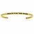 Yellow Stainless Steel Reach For The Stars Cuff Bracelet
