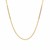 Gourmette Chain in 14k Yellow Gold (1.40 mm)