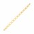 Textured Oval Link Bracelet in 14k Two-Tone Gold