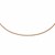 Braided Mirror Spring Multi Strand Necklace in 14k Tri Tone Gold