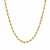 Solid Diamond Cut Rope Chain in 14k Yellow Gold (2.75 mm)
