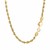 Solid Diamond Cut Rope Chain in 14k Yellow Gold (2.75 mm)