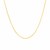 Round Cable Link Chain in 14k Yellow Gold (1.1 mm)