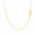 Round Cable Link Chain in 14k Yellow Gold (1.1 mm)
