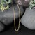 Solid Diamond Cut Rope Chain in 14k Yellow Gold (1.80 mm)