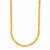 Textured Curb Chain Necklace in 14k Yellow Gold