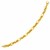 14K Yellow Gold Flat Oval Link Bracelet with Fleur-de-Lis Lobster Clasp