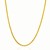 Gourmette Chain in 18k Yellow Gold (2.20 mm)