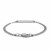 Classic Childrens ID Bracelet with Curb Link Chain in 14k White Gold (3.00 mm)