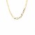 Solid Figaro Chain in 14k Yellow Gold (4.50 mm)