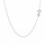 Cable Link Chain in 14k White Gold (0.50 mm)