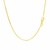 Adjustable Cable Chain in 14k Yellow Gold (1.50 mm)
