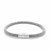 Popcorn Chain Bangle in Rhodium Plated Sterling Silver (4.80 mm)