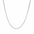 Gourmette Chain in 14k White Gold (1.00 mm)