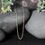 Solid Diamond Cut Rope Chain in 10k Yellow Gold (1.40 mm)