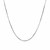 Sterling Silver Rhodium Plated Octagonal Snake Chain (1.10 mm)