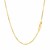 Diamond Cut Cable Link Chain in 14k Yellow Gold (1.30 mm)