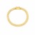 14k Yellow Gold Rib Link Bracelet (7.00 mm)