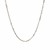 Classic Rhodium Plated Sparkle Chain in Sterling Silver (1.60 mm)