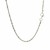 Classic Rhodium Plated Sparkle Chain in Sterling Silver (1.60 mm)