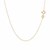 Cable Link Chain in 14k Yellow Gold (0.50 mm)