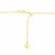 Adjustable Snake Chain in 14k Yellow Gold (.85mm)