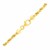 Solid Diamond Cut Rope Bracelet in 14k Yellow Gold  (4.00 mm)