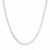 Sterling Silver Rhodium Plated Flat Mariner Chain (3.5 mm)