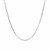 Sterling Silver Rhodium Plated Cable Chain (1.50 mm)