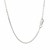 Sterling Silver Rhodium Plated Cable Chain (1.50 mm)