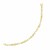 Infinity Station Cable Chain Bracelet in 14K Yellow Gold