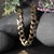 Pave Curb Chain in 14k Two Tone Gold (11.23 mm)