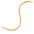 14k Two Tone Gold Textured Twisted Multi-Strand Chain Bracelet