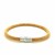 Yellow Gold Plated Popcorn Bangle in Rhodium Plated Sterling Silver (4.80 mm)