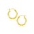 Classic Hoop Earrings in 14k Yellow Gold (2x15mm)