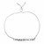 Sterling Silver Adjustable I Love You to the Moon and Back Bracelet (1.20 mm)