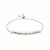 Sterling Silver Adjustable I Love You to the Moon and Back Bracelet (1.20 mm)