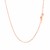 Diamond Cut Cable Link Chain in 14k Rose Gold (1.10 mm)