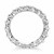 Petite Common Prong Round Diamond Eternity Ring in 14k White Gold