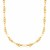 Multi-Style Textured Necklace in 14K Yellow Gold