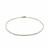Solid Diamond Cut Rope Bracelet in 14k White Gold  (1.80 mm)