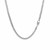 Gourmette Chain in 14K White Gold (2.80 mm)