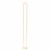 14k Yellow Gold Elongated Link Paperclip Necklace